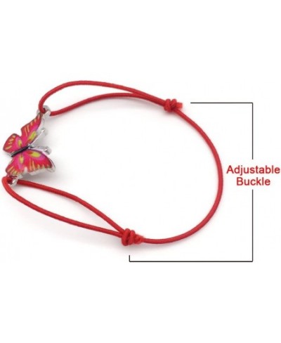 12pc Women Girl Butterfly Bracelet Value Set Kids Party Favor Adjustable Bracelet $19.10 - Kids' Dress-Up Accessories