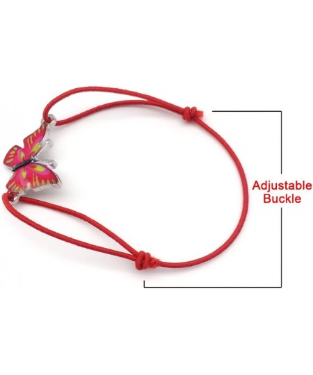 12pc Women Girl Butterfly Bracelet Value Set Kids Party Favor Adjustable Bracelet $19.10 - Kids' Dress-Up Accessories