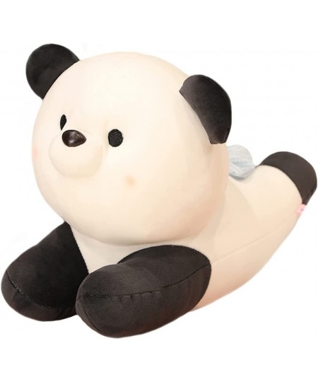 Soft Panda Plush Bear Stuffed Pillow Hugging Black and White Bear Anime Plushie Bamboo Bear Pet Cute Panda Animals Toy Gifts ...