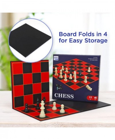 Classic Chess Board Game - 15 Inch Super Durable Folding Board - Portable Beginner Travel Chess Set for Adults and Kids $25.1...