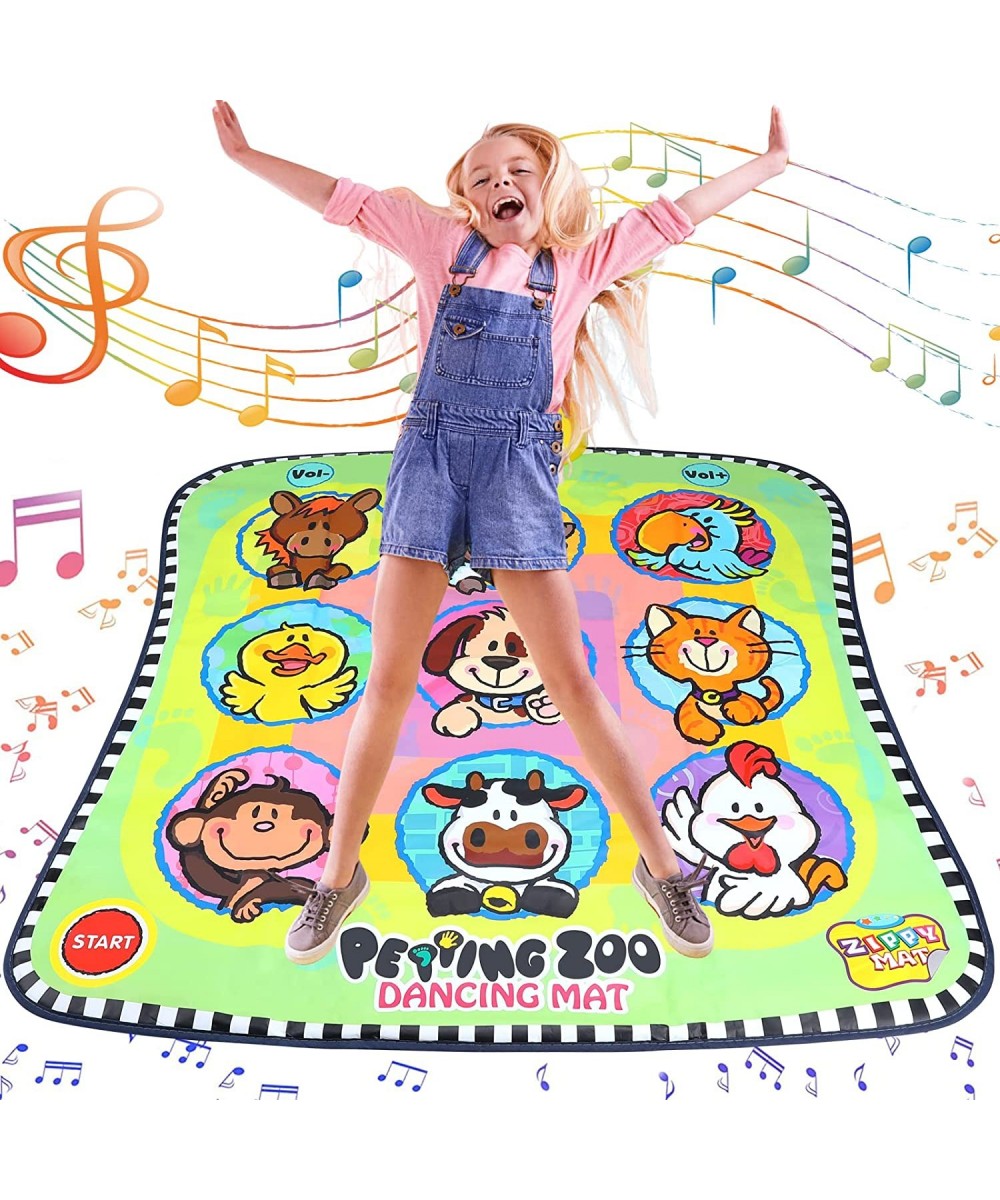 Dance Mat Light Up Electronic Dance Step Play Mat Girls Toys Built-in Music 3 Challenge Mode and Scoreable Christmas Birthday...