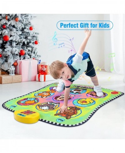 Dance Mat Light Up Electronic Dance Step Play Mat Girls Toys Built-in Music 3 Challenge Mode and Scoreable Christmas Birthday...