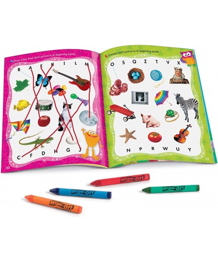 TREND ENTERPRISES INC. Alphabet Reusable Book & Crayons $18.93 - Educational Flash Cards