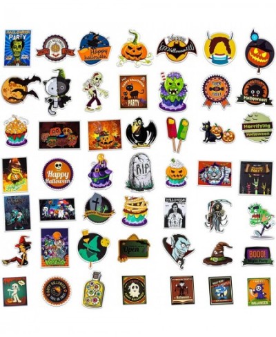 100pcs Assorted Halloween Stickers for Kids Cute Vinyl Water Bottles Laptop Scrapbook Pumpkin Stickers Halloween Decorations ...