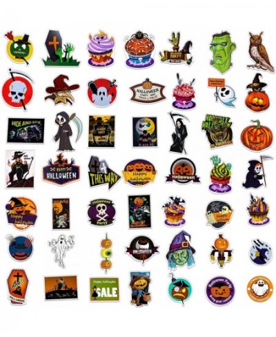 100pcs Assorted Halloween Stickers for Kids Cute Vinyl Water Bottles Laptop Scrapbook Pumpkin Stickers Halloween Decorations ...