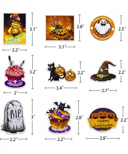 100pcs Assorted Halloween Stickers for Kids Cute Vinyl Water Bottles Laptop Scrapbook Pumpkin Stickers Halloween Decorations ...