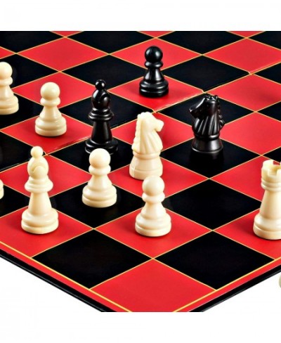 Classic Chess Board Game - 15 Inch Super Durable Folding Board - Portable Beginner Travel Chess Set for Adults and Kids $25.1...