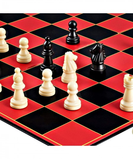 Classic Chess Board Game - 15 Inch Super Durable Folding Board - Portable Beginner Travel Chess Set for Adults and Kids $25.1...