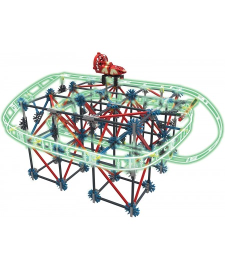 Thrill Rides – Web Weaver Roller Coaster Building Set – 439 Pieces – Ages 9 and Up – Construction Educational Toy Multicolor ...