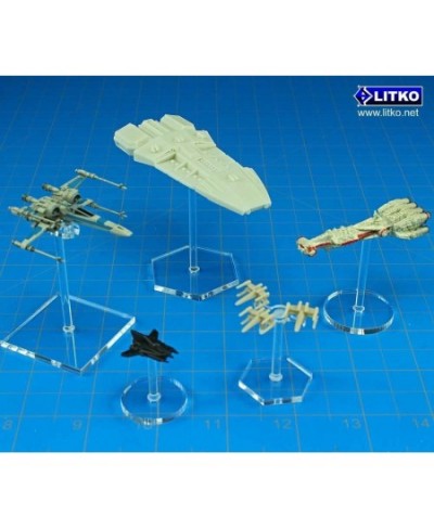 Acrylic Flight Stands 25mm Circle 3mm Clear 1.5 inch Peg (25) $27.80 - Game Accessories