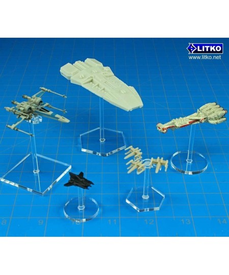 Acrylic Flight Stands 25mm Circle 3mm Clear 1.5 inch Peg (25) $27.80 - Game Accessories