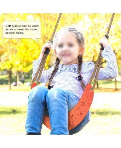 Cute Toddler Swing Combo Sets High Back Full Bucket Swing and Heavy Duty Swing Seat Toddler Swing Attachment with Adjustable ...