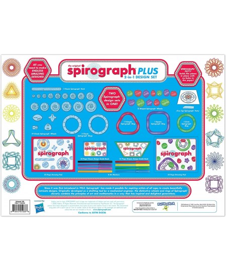 Plus 2-in-1 Design Set -- The Classic Way to Make Countless Amazing Designs! -- 8+ $61.31 - Craft Kits