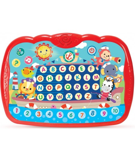 Learning Tablet for Toddlers 1-3 - Educational ABC Toy to Learn Alphabet Number Music & Words - Early Development Electronic ...