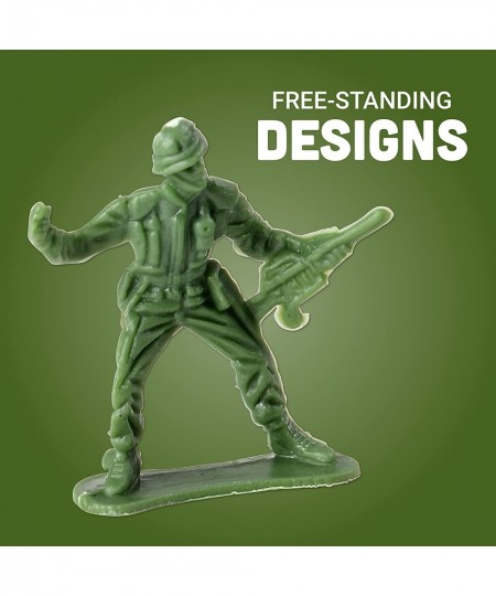 DELUXE BAG OF CLASSIC TOY GREEN ARMY SOLDIERS - 36 Pc. $14.22 - Action Figures