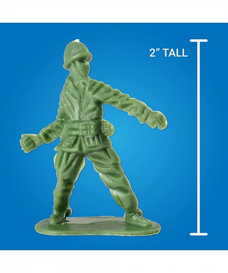 DELUXE BAG OF CLASSIC TOY GREEN ARMY SOLDIERS - 36 Pc. $14.22 - Action Figures