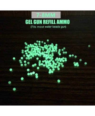 Gel Balls 7mm Water Bullet Beads for Gel Gun Water Blaster Glow-in-The-Dark Non-Toxic (4 Pack–3 000 Beads Per Pack) $30.23 - ...