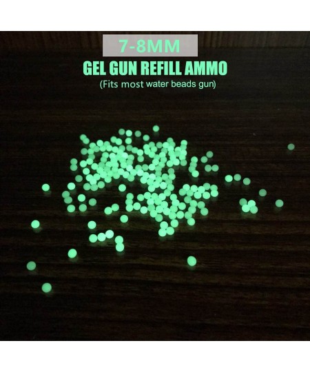 Gel Balls 7mm Water Bullet Beads for Gel Gun Water Blaster Glow-in-The-Dark Non-Toxic (4 Pack–3 000 Beads Per Pack) $30.23 - ...