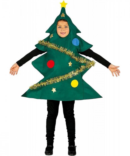 Parents and Children Christmas Tree Costume Cosplay Party Dress Short Sleeve Shiny Dot Xmas Tree Fancy Hooded Dress $27.12 - ...