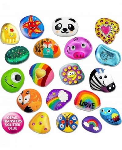 Rock Painting Kit for Kids DIY Arts and Crafts Rock Painting Supplies Kits for Girls & Boys Ages 4 -12 Craft Kits Art Set - S...