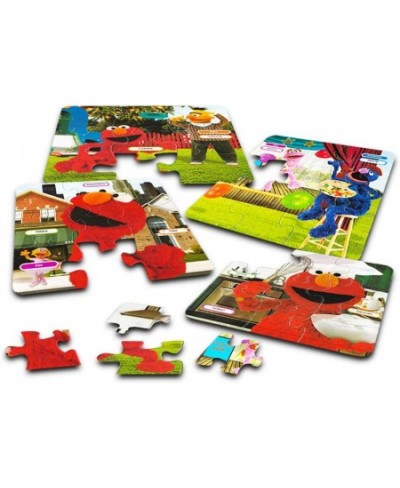 Sesame Street Spanish Jigsaw Puzzle Set - 20 Plaza Sesamo Jigsaw Puzzles for Kids 3-5 Years | 4 Giant Sesame Street Puzzle Bo...