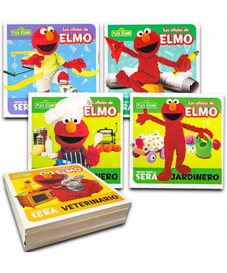 Sesame Street Spanish Jigsaw Puzzle Set - 20 Plaza Sesamo Jigsaw Puzzles for Kids 3-5 Years | 4 Giant Sesame Street Puzzle Bo...