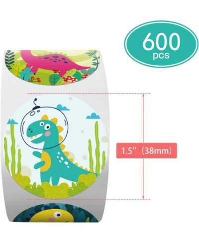 600 Dinosaur Stickers 1.5" Teacher Rewards Stickers for School and Home Motivating Toddlers 8 Designs $16.20 - Kids' Stickers