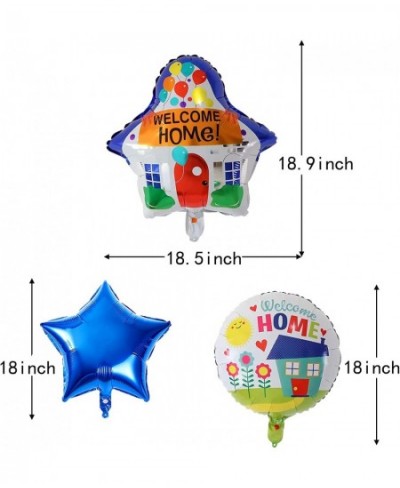 5PCS Welcome Home House Foil Balloons for Kids Birthday Baby Shower Party Decorations $16.98 - Kids' Party Decorations