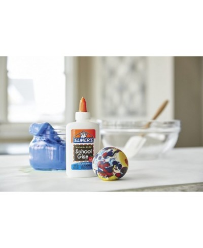 Liquid School Glue White Washable 4 Ounces - Great for Making Slime ( 5-Count ) $19.82 - Kids' Arts & Crafts Adhesives