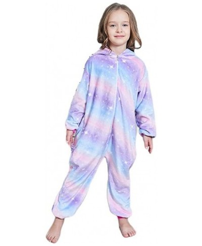 Unisex Kids Animal Unicorn Pajamas Onesie One Piece Children Cartoon Halloween Cosplay Costume Gift $33.12 - Kids' Costumes