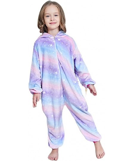 Unisex Kids Animal Unicorn Pajamas Onesie One Piece Children Cartoon Halloween Cosplay Costume Gift $33.12 - Kids' Costumes