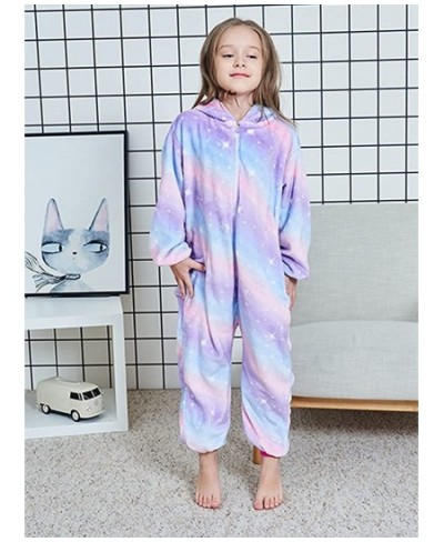 Unisex Kids Animal Unicorn Pajamas Onesie One Piece Children Cartoon Halloween Cosplay Costume Gift $33.12 - Kids' Costumes