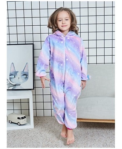 Unisex Kids Animal Unicorn Pajamas Onesie One Piece Children Cartoon Halloween Cosplay Costume Gift $33.12 - Kids' Costumes