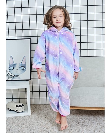 Unisex Kids Animal Unicorn Pajamas Onesie One Piece Children Cartoon Halloween Cosplay Costume Gift $33.12 - Kids' Costumes