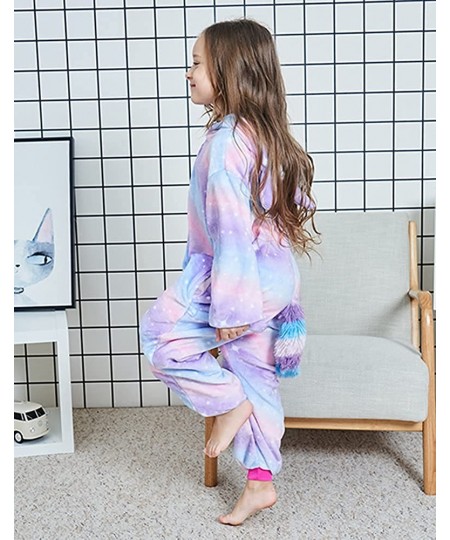 Unisex Kids Animal Unicorn Pajamas Onesie One Piece Children Cartoon Halloween Cosplay Costume Gift $33.12 - Kids' Costumes