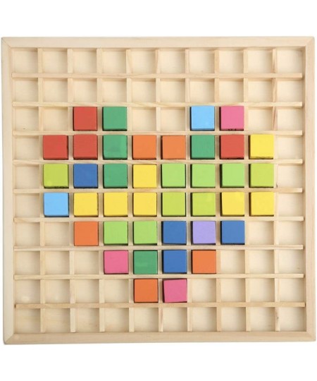 Wooden Multiplication & Math Table Board Game Kids Montessori Preschool Learning Toys Gift for Toddlers Aged 3 Years Old and ...