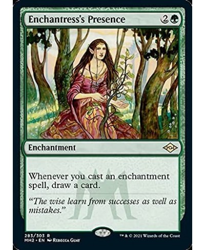 Magic: the Gathering - Enchantress's Presence (283) - Modern Horizons 2 $12.04 - Trading Cards & Accessories