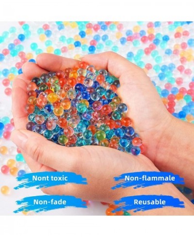 Gel Ball Blaster Ammo Splatter Ball Gun Ammo 7-8mm Water Bead for Splatrball Gun and Splat Guns Eco Friendly Gel Balls Bullet...