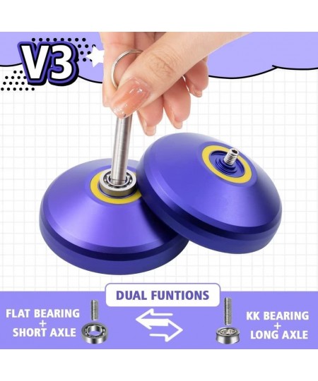 YOYO Replacement - 2 PCS Unresponsive Yoyo Bearing + 2 PCS Long Axle (12mm) + Yoyo Bearing Remover Tool $14.57 - Yo-Yos