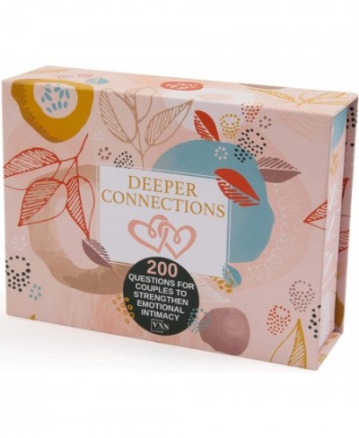 Deeper Connections: Card Game for Couples | 200 Meaningful Conversation Starters to Connect & Reconnect | Fun Conversation Ca...