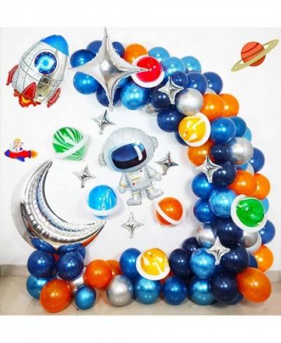 Outer Space Balloons Garland kit Space Birthday Decorations Party Supplies for Boy Galaxy Space Theme Party Decorations Arch ...