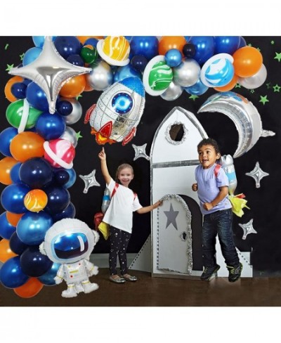 Outer Space Balloons Garland kit Space Birthday Decorations Party Supplies for Boy Galaxy Space Theme Party Decorations Arch ...