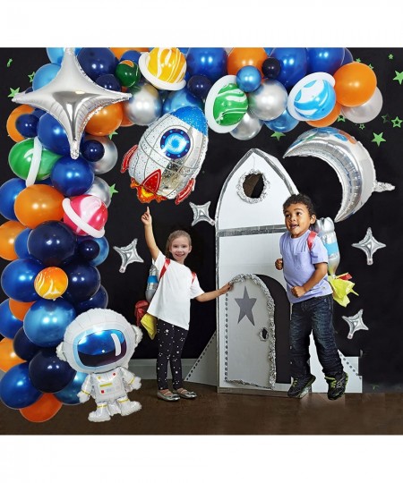 Outer Space Balloons Garland kit Space Birthday Decorations Party Supplies for Boy Galaxy Space Theme Party Decorations Arch ...