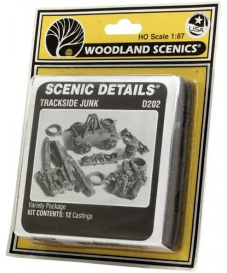 HO Scale Scenic Details Trackside Junk $31.41 - Toy Vehicle Playsets