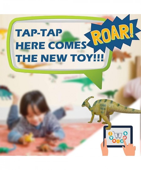 Dinosaur Toys Parasaurolophus Action Figure Dino Toys and Gift for 3-12 Years Old Kids(Green) $20.51 - Action Figures