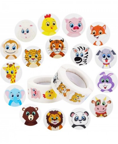 1000 PCS Small Cute Animal Stickers for Kids Teachers Classroom Party(1inch Diameter / 2 Roll / 16 Designs) $21.55 - Kids' St...