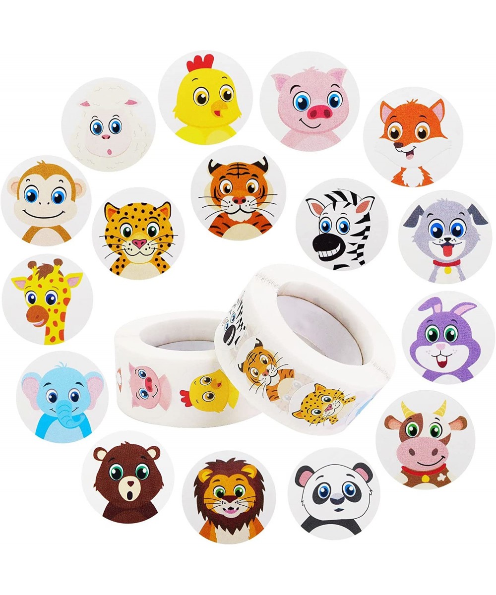 1000 PCS Small Cute Animal Stickers for Kids Teachers Classroom Party(1inch Diameter / 2 Roll / 16 Designs) $21.55 - Kids' St...