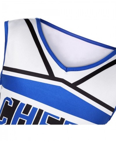 Girls Cheerleader Outfit Cheerleading Costume for Halloween Sport Games 3-10 Years $46.32 - Kids' Costumes