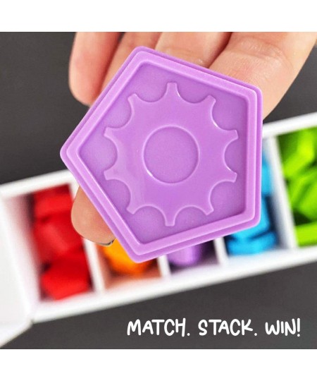 Stakz Match-Stack-Win! The Tile-Laying Family Strategy Game for 2 to 4 Players Ages 6 and Up from (01843) $37.86 - Board Games