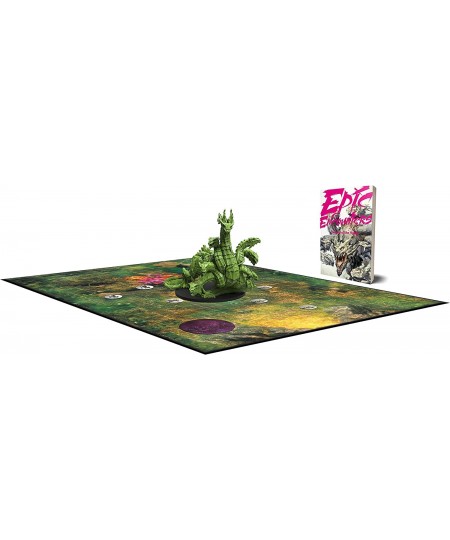 Epic Encounters: Swamp of The Hydra - RPG Fantasy Roleplaying Tabletop Game with Boss Miniature Double-Sided Game Mat & Game ...